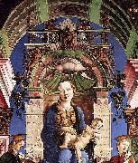 Cosimo Tura Madonna with the Child Enthroned oil on canvas